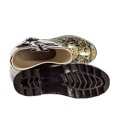 thumbnail image 4 of Women Rubber Rain Boots with Cotton Lining, Snake Print, 4 of 4