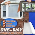 Vxdvou OneWay Imitation Blinds Window Film for Privacy, Imitation