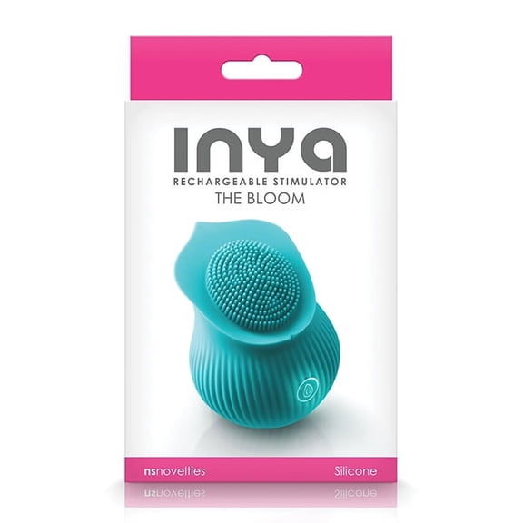 Inya The Bloom Rechargeable Tickle Vibe - Teal