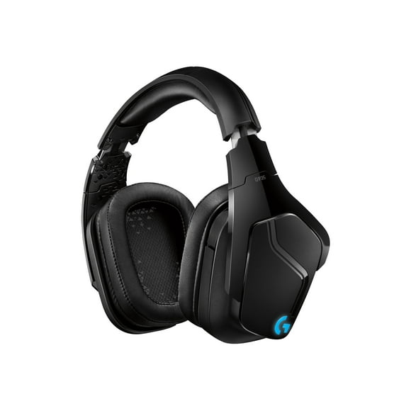 Logitech G935 Wireless 7.1 Surround Lightsync Gaming Headset Stereo USB, Mini-phone (3.5mm) - Wired/Wireless - Over-the-head - Binaural - Circumaural - Cardioid, Uni-directional Microphone Black, Blue