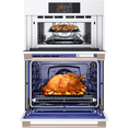 thumbnail image 3 of LG 30" Essence White Smart Combination Wall Oven, 6.4 cu. ft. Total Capacity with TurboCook Speed Oven, Air Fry & True Convection – WCES6428N, 3 of 6