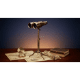 thumbnail image 2 of Thor Models Victorian Binoculars with Tripod, 2 of 6