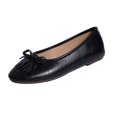 thumbnail image 2 of Women Tassel Bow Ballet Flats, Round Toe Slip‑On Soft Ballerina Shoes, Lightweight Flat Dress Shoes for Party Wedding Office, 2 of 9