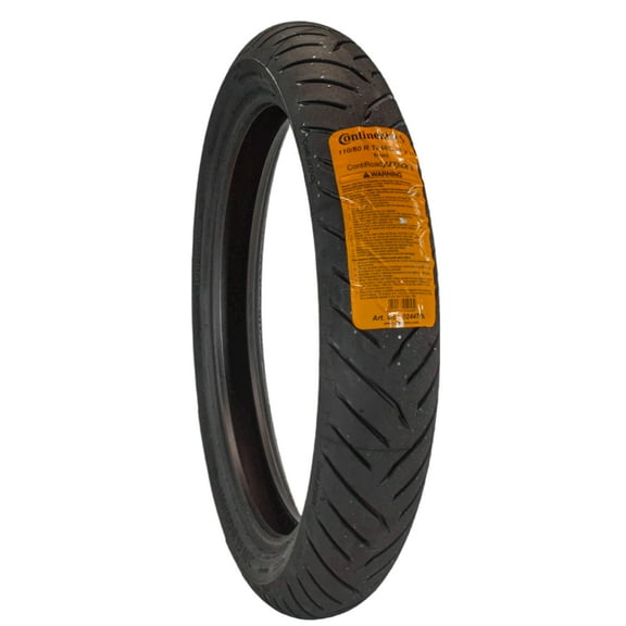Continental ContiRoadAttack 4 110/80ZR19 Front Sport Touring Motorcycle Tire - Enhanced Wet & Dry Weather Performance, Superior Grip, and Outstanding Durability 110/80-19