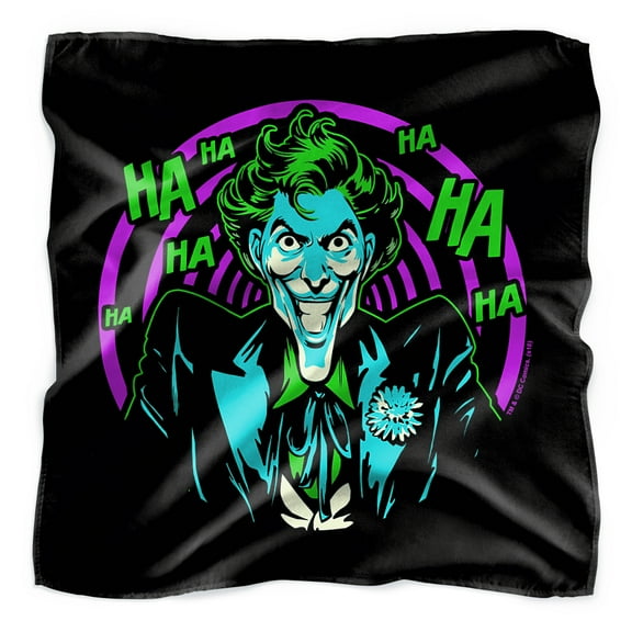 Batman Hahaha Bandana (21 in x 21 in)
