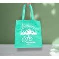 thumbnail image 2 of La Fé - Bolsa Tote Bag - Turquesa, 2 of 2