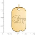 thumbnail image 2 of 10k Gold LogoArt Georgia Institute of Technology G-T Large Dog Tag Pendant Q1Y022GT, 2 of 4