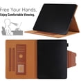 thumbnail image 2 of PU Leather Wallet Case For iPad (A16) 11th / 10th Generation (2025/2022) Flip Stand Cover with Card/Pencil Holder, 2 of 11