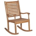 thumbnail image 1 of Chaise Berçante de Patio en Bois pour Extérieur, Brun, 1 of 6