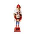 thumbnail image 4 of Tachiuwa Christmas Nutcracker Ornament,Miniature Nutcracker Figures,Craft,DIY Toy Classic Gift Figures Christmas Figure for Xmas Decor red, 4 of 10