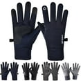thumbnail image 4 of CHUANK BetterZ Winter Warm Waterproof Windproof Non-Slip Touch Screen Gloves Outdoor Equipment Linen Grey L, 4 of 13