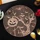 thumbnail image 1 of Mantel Individual de Pvc con Forma de Calabaza de Halloween: Impermeable, Resistente Al Calor y Antideslizante, para Decoración de Restaurantes y Hogares, 38 X 38 Cm (Dorado, Oro Rosa, Plateado), 1 of 6