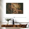 thumbnail image 3 of Elephant Stock We Fly Together Wall Art - Horizontal Multi Panel Canvas - Living Room Wall Decor - Animal Multi Panel - Brown And Yellow Decor By Mohammed Alnaser - 38" x 24", 3 of 8