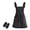 Lace black sleeves, variant on Women's Waist Apron Kitchen Cooking Apron Dress Pinafore Waitress Apron Maid Costume Apron with Oversleeve Set Gifts