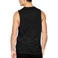 thumbnail image 2 of Hat and Beyond Men's Customizable Lightweight Plain Blank Sleeveless Jersey T-Shirt For Custom Branding, 2 of 6