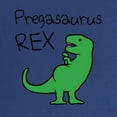 thumbnail image 2 of CafePress - Pregasaurus Rex Maternity T Shirt - Maternity Dark T-Shirt, 2 of 3