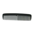thumbnail image 2 of 6 Pack Black Hair Pocket Size 5" Unbreakable Plastic Comb, 2 of 2