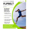 thumbnail image 5 of Shorts de Compresión FlipBelt Hombre 3.0 Noche Oscura Talle S, 5 of 5