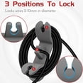 thumbnail image 3 of Cord Organizer for Appliances - 3 Pack Tidy Cord Wrapper Holder Wrap Keeper For Kitchen Mixer, Blender, Coffee Maker, Pressure Cooker, Air Fryer, 3 of 7