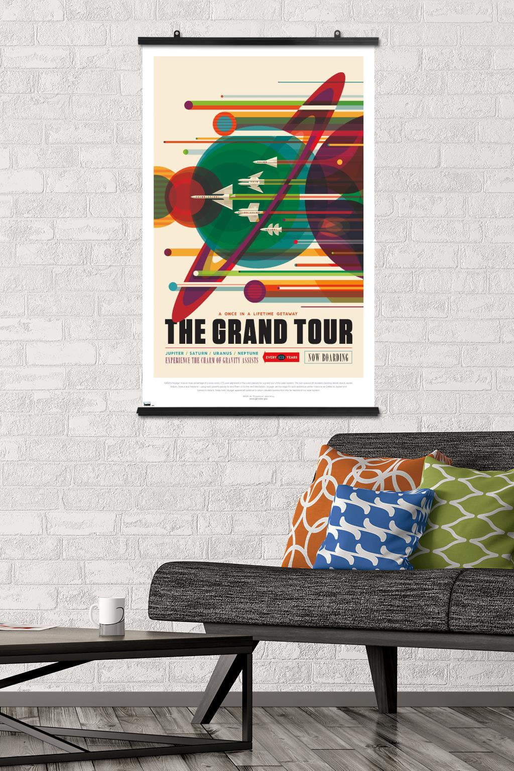 NASA - The Grand Tour Wall Poster, 22.375" x 34"