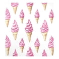 thumbnail image 6 of Yayeee Magnetic Dishwasher Cover for The Front Decoration Home Kitchen Machine Sticker Protector, Pink Cartoon Ice Cream, 6 of 6