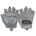 thumbnail image 1 of Soidarity 2 uds guantes de gimnasio para Fitness culturismo ajustable entrenamiento transpirable medio dedo guante al aire libre absorbente sudor Ciclismo Gris L, 1 of 6