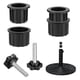thumbnail image 1 of Adjustable Patio Umbrella Base Stand with Hole Cover and Stabilizing Bracket - 2 Sets, 1 of 5