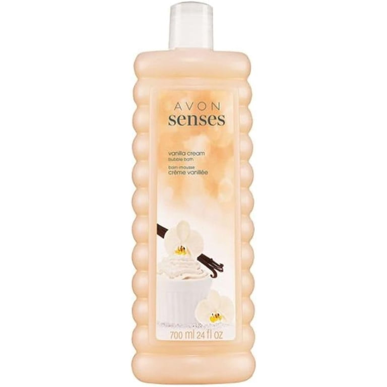 Avon Senses Vanilla Cream Foaming Bubble Bath, 24 oz photo 1