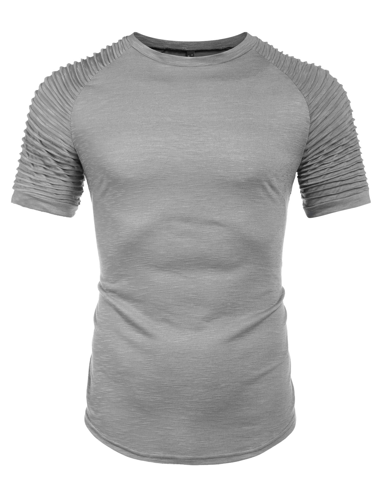 COOFANDY Men's Gym Shirts Fitted Fitness Tee Bodybuilding Workout T-Shirt