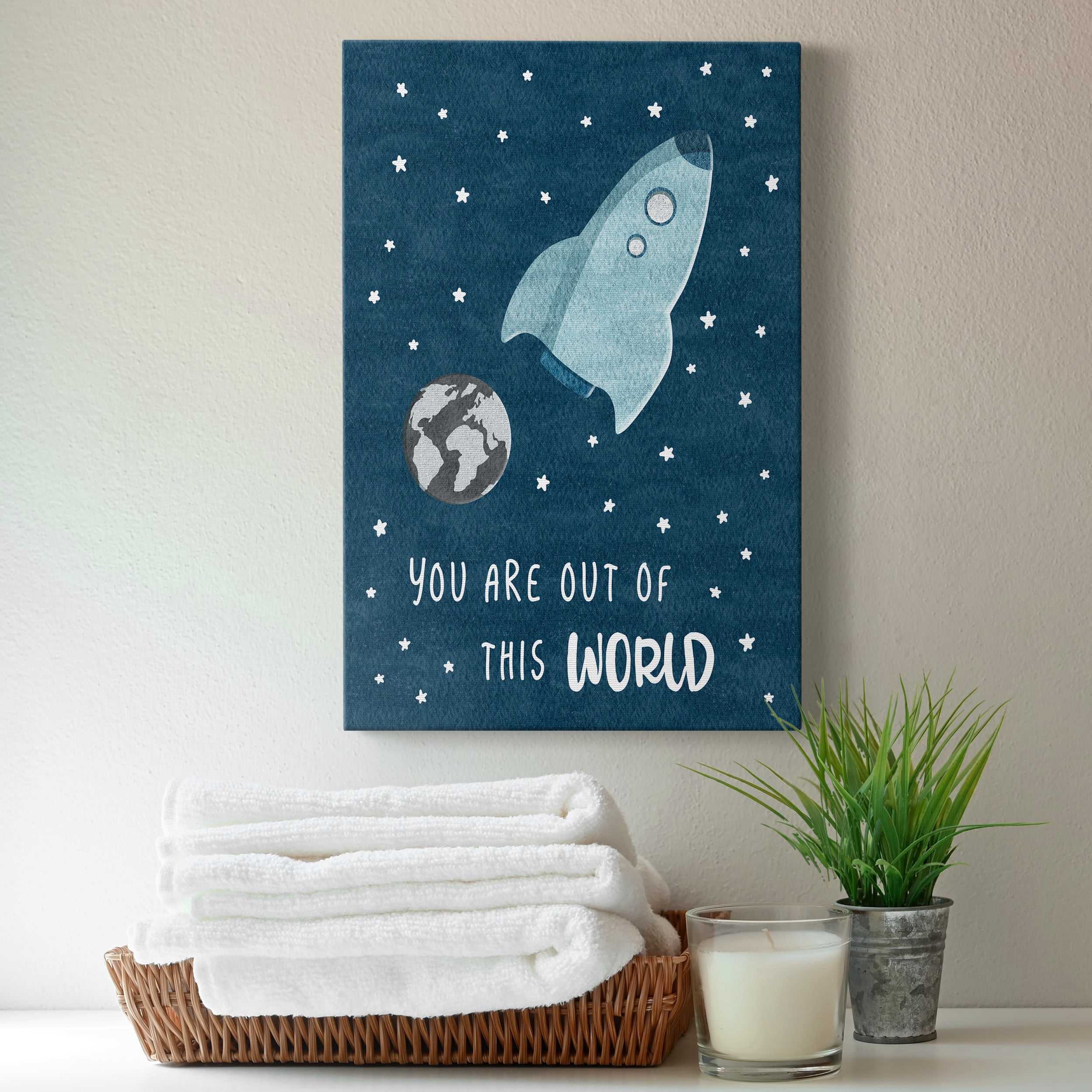 Out of This World Premium Gallery Wrapped Canvas - Ready to Hang - 18 x 27