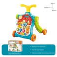 thumbnail image 4 of Fiudx Ofertas Y Liquidación Carrito Multifunción 5 En 1 Para Bebé, andador Para Niños, Cochecito, Juguete Musical Para Niños Pequeños, 4 of 5