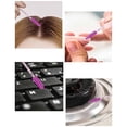 thumbnail image 4 of 50Pcs Disposable Glittered Eyebrow Brush Lash Makeup Cosmetics Brush with Crystal Handle Plastic, 4 of 5