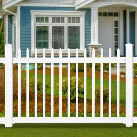 Wam Bam No-Dig Fence 4 ft. H x 6 ft. W Nantucket Fence
