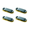thumbnail image 2 of Zeus 4Pcs/Set Punch Free Wall Mount Power Plug Storage Rack Holder Cord Organizer, 2 of 7
