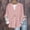 Red, variant on Pumxq 3/4 Length Sleeve Womens Tops V Neck T Shirts Summer Clothes Basic Blouses Dressy Casual 2026 Spring Outfits Blue L