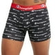 thumbnail image 2 of Calzoncillos boxer Champion Everyday de algodón elástico para hombre, color negro y gris, 2 of 5