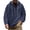 Navy, variant on cfhntfmh Mens Linen Shirt Drawstring Pullover Lightweight Spring Clothes Casual Beach Summer Tops Striped Long Sleeve Streetwear