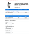 thumbnail image 2 of Throttle Body Assembly 1 - Compatible with 2005 - 2010 Ford Mustang 4.0L V6 2006 2007 2008 2009, 2 of 2
