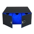 thumbnail image 1 of MERIGLARE Trading Card Deck Case Display Organizer Holds 1800+ Cards for Sleeved Cards Blue, 1 of 9
