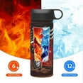 thumbnail image 6 of Yiaed tractor Print Water Bottle with Straw Lid, Stainless Steel Double Wall Insulated Water Bottle | Leak-Proof and Spill-Proof Water Bottle, 6 of 8
