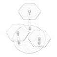 thumbnail image 2 of MasteelfCA 1Pc Clear Figurine Models Display Rack Acrylic Jewelry Riser Type Rack (3 Tier), 2 of 8