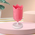 thumbnail image 3 of jifeng Pen Holder Table Vase Photo Props Pencil Organizer Flowerpot Office Red, 3 of 6