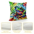 thumbnail image 4 of Leisuo Throw Pillow Cover, Cute Tropical Palm Trees Decorative Couch Pillow Case Farmhouse Cushion Covers for Bedroom Home Dorm Car, 4 of 5