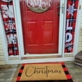 thumbnail image 6 of Merry Christmas Doormat Non Slip Doormat Front Door Home Décor for Indoor Outdoor Christmas Holiday Entryway Décor,19"x30", 6 of 8