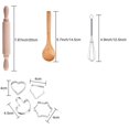 thumbnail image 5 of Delantal de 11 Uds para niñas pequeñas, juego de cocina para hornear, gorro de Chef, guante y utensilio para niños pequeños, disfraz de Chef, juego de rol, 5 of 5