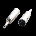 thumbnail image 5 of Deyuer 3 Pin XLR Male to 1/4 Inch Stereo Cable Microphone Mic Plug Connector Adapter,1#, 5 of 7