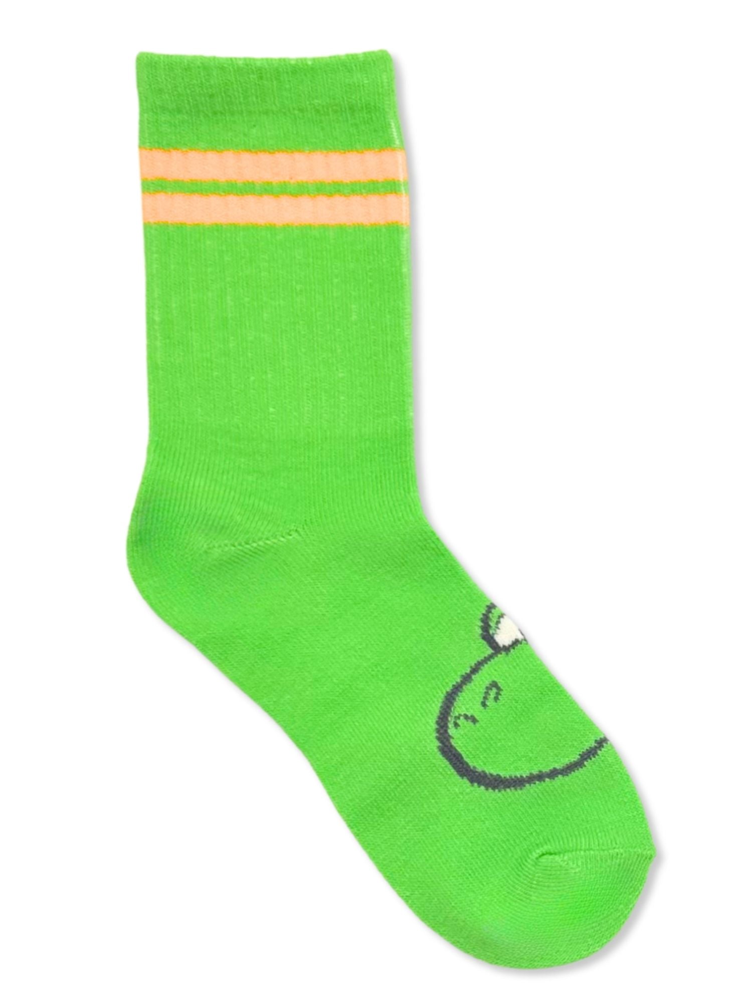 Super Mario Boys Mid-Crew Socks, 3-Pack Sizes S/M-M/L