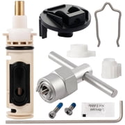 Shower Cartridge Kit Compatible with Moen 1222 Replacement Cartridge with Removal Tool, for Posi Temp Shower Repair