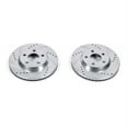 thumbnail image 2 of Power Stop Front Pair of Drilled and Slotted Brake Rotors AR8299XPR, 2 of 4