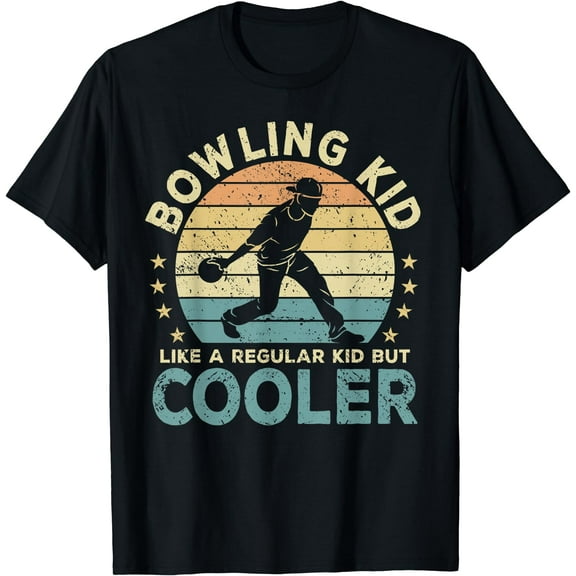 Bowling Kid Bowling Player Funny T-Shirt